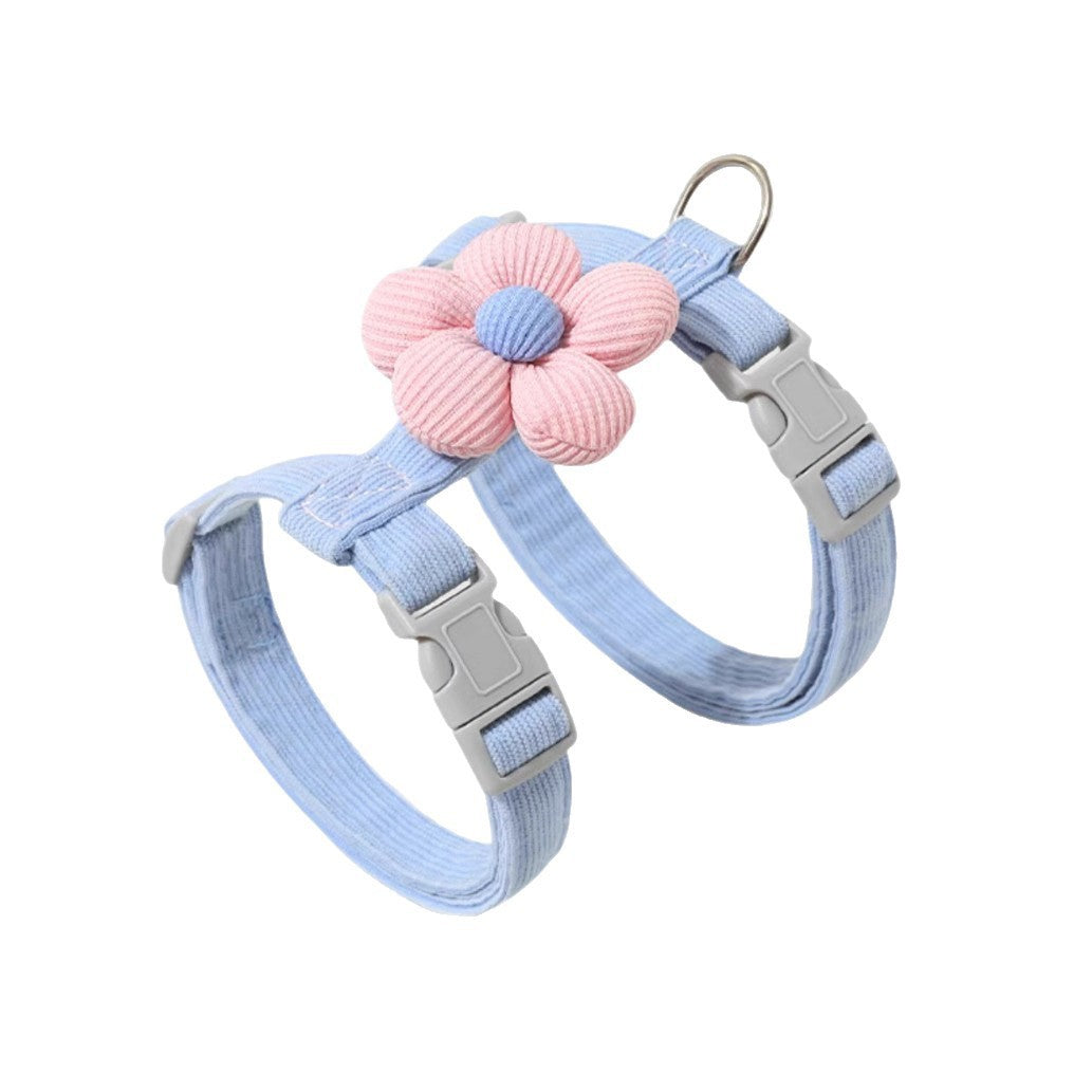 Adjustable Cat Harness Leash with Anti-Escape Design