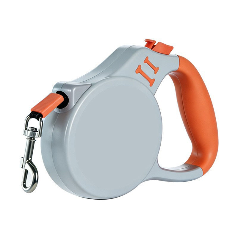 Retractable Dog Leash with Shock Absorption