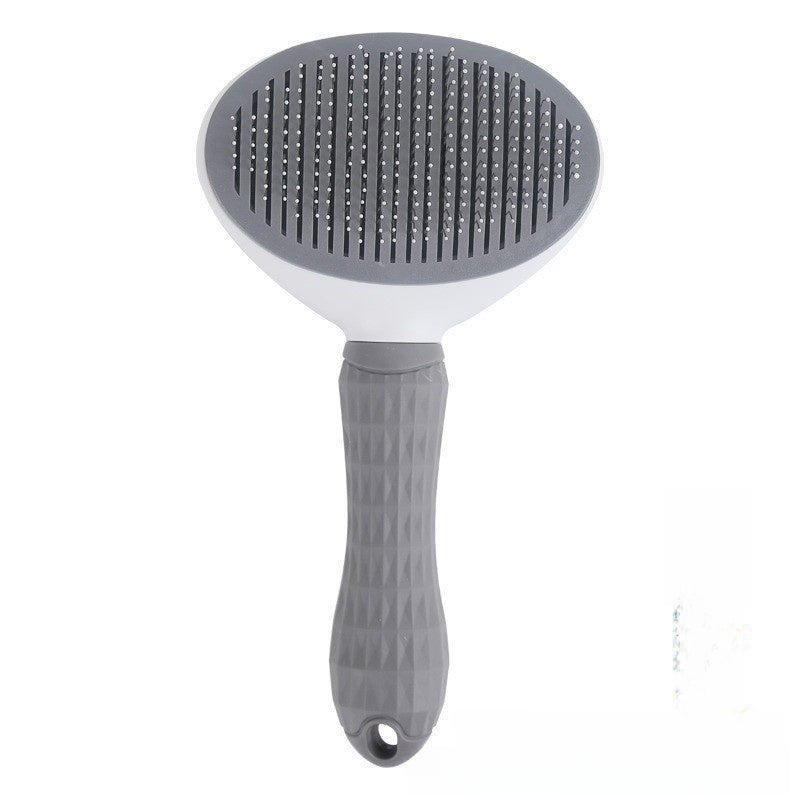 Fine needle pet comb for detangling fur