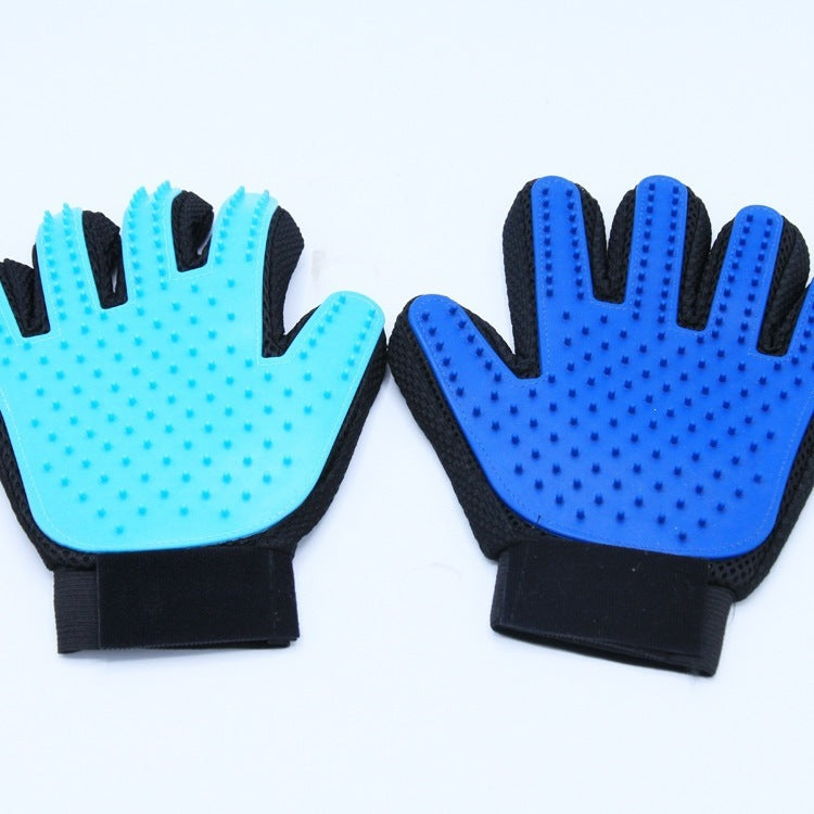 Pet Bathing Gloves Dog Grooming Massage Brush