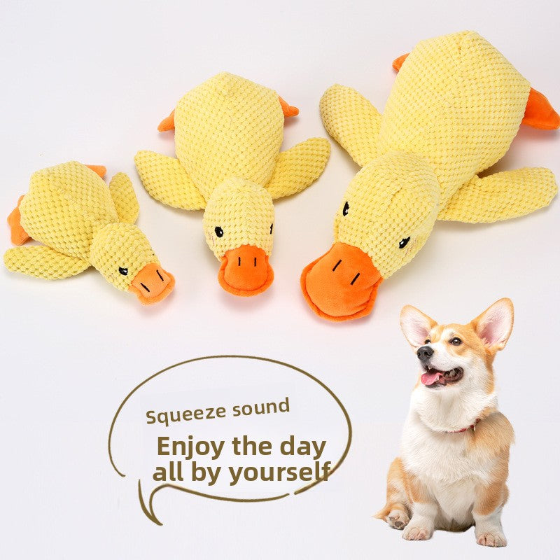 Plush dog toy