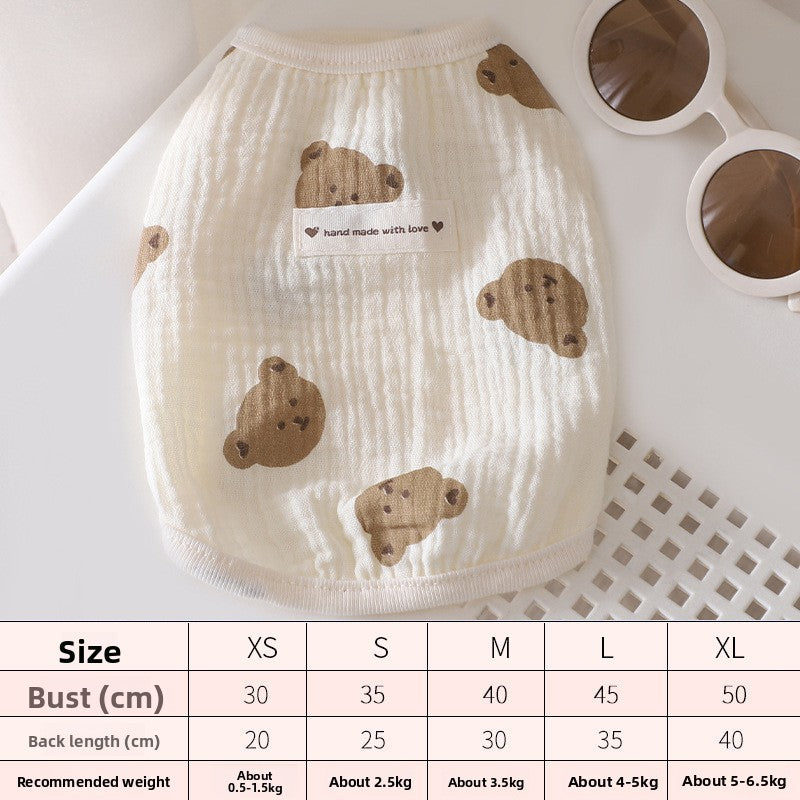 Summer Dog Cooling Vest with Sun Protection