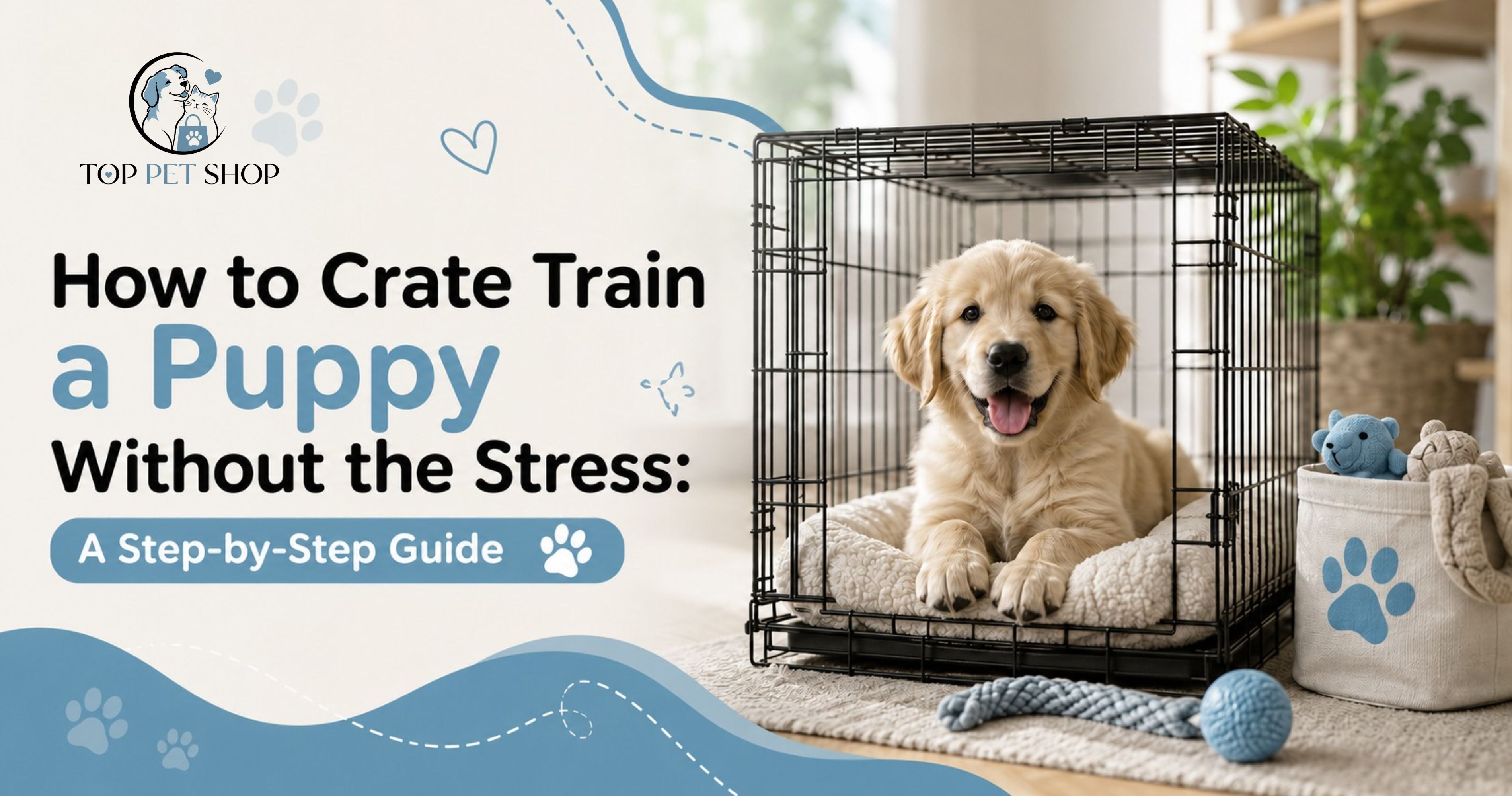 How to Crate Train a Puppy Without the Stress: A Step-by-Step Guide