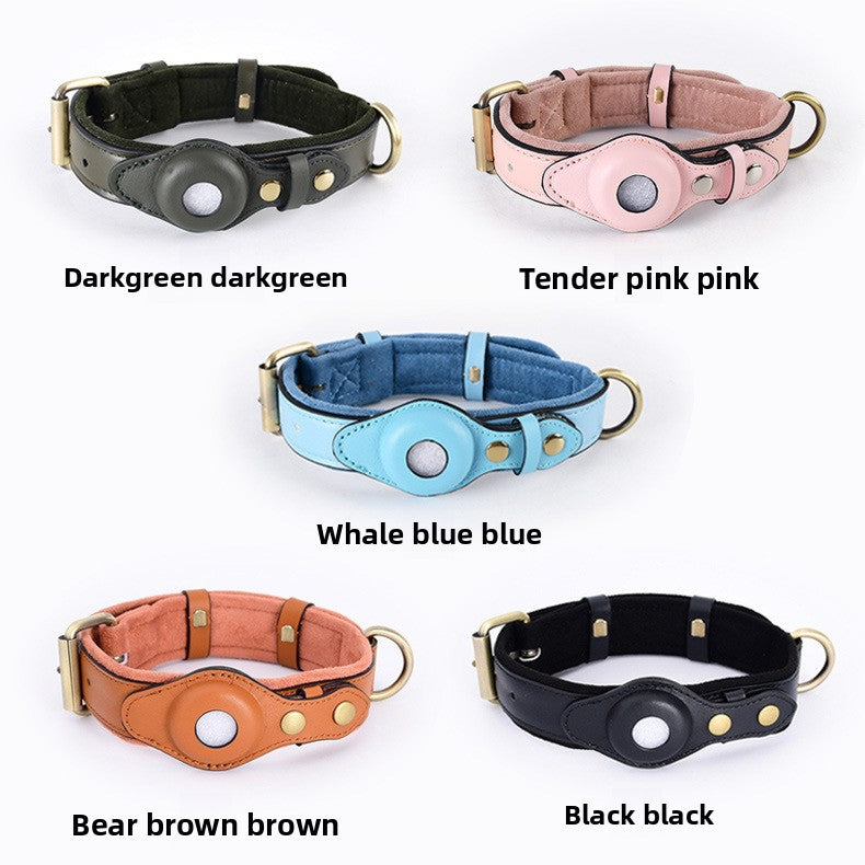 AirTag dog collars in five colors