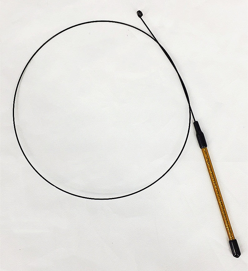 Interactive Cat Teaser Wand with Replaceable Heads