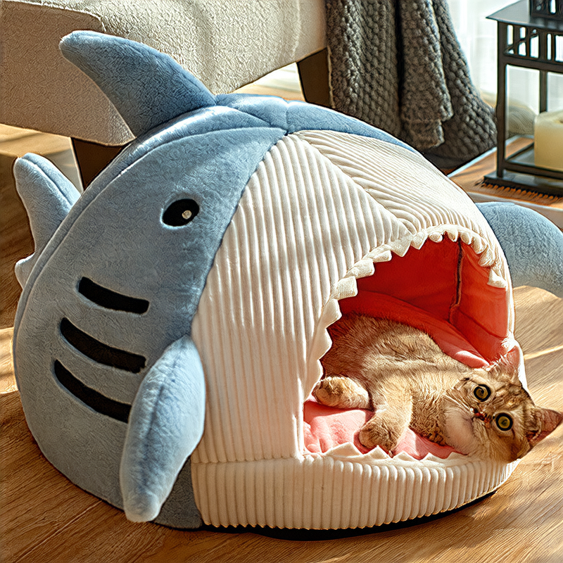 Shark House for Cats and Dogs