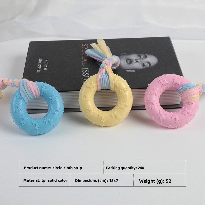 Dog Chew Toy Ball Bite Resistant Pet Dental Molar Stick