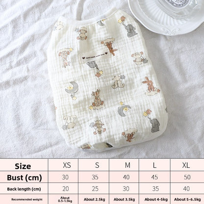 Summer Dog Cooling Vest with Sun Protection