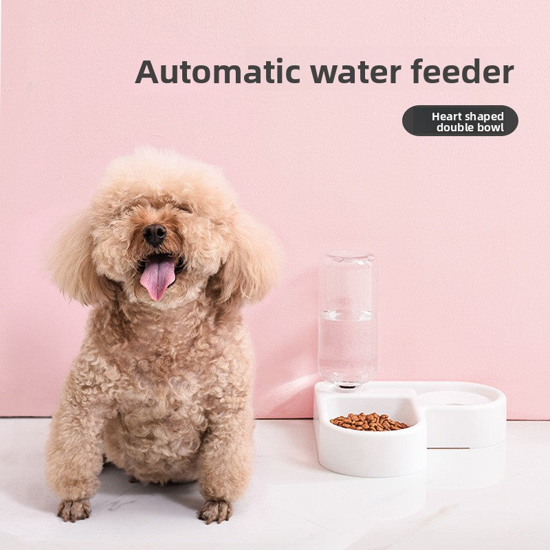 Automatic Cat Water Bowl with Wall Mount
