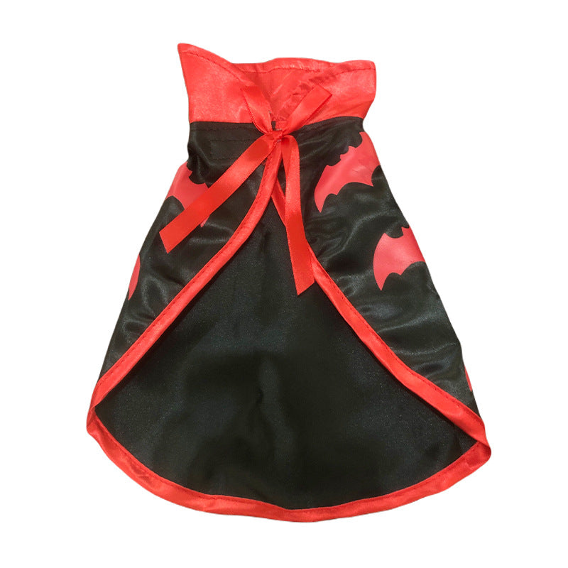 Pet Halloween Costume Cloak with Hat