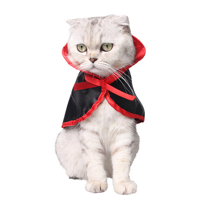 Pet Halloween Costume Cloak with Hat