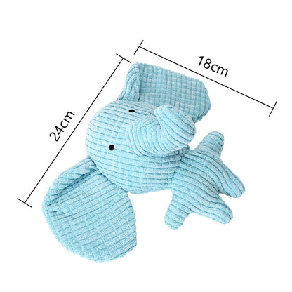 Plush dog toy