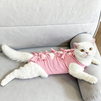 Cat Sterilization Recovery Suit Post Surgery Protective Garment