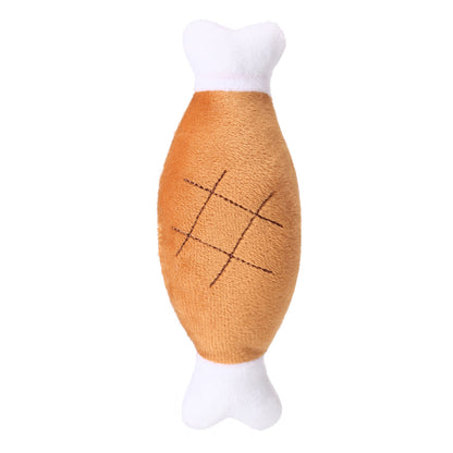 Plush dog toy