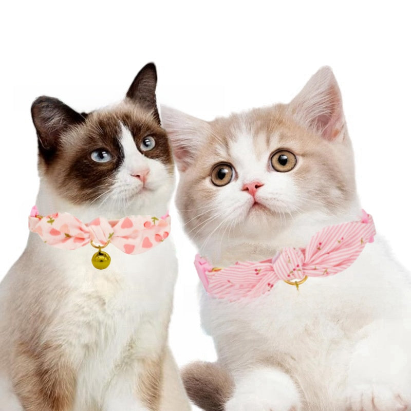 Adjustable Rabbit Ears Pet Collar for Small Dogs and Cats