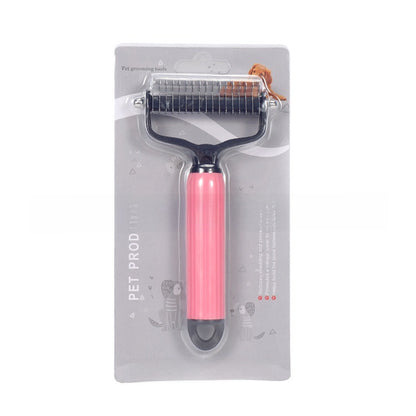 Pet Double-sided Open Knotted Comb Comb Massage Comb Cleaning Beauty Cat Comb Dog Pet Comb Pet Supplies Comb