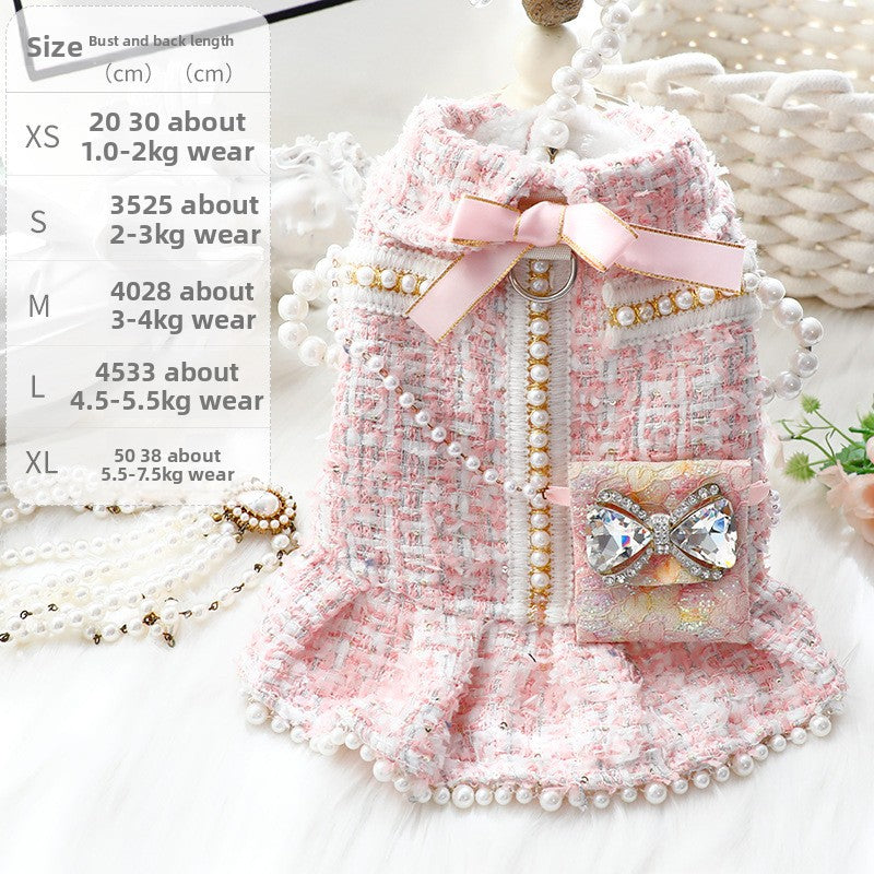 Dog clothes princess dress