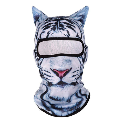 3D Animal Print UV Protection Cycling Face Mask