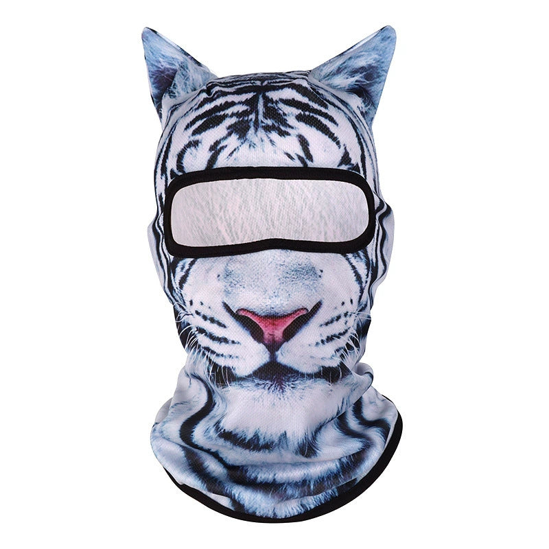 3D Animal Print UV Protection Cycling Face Mask