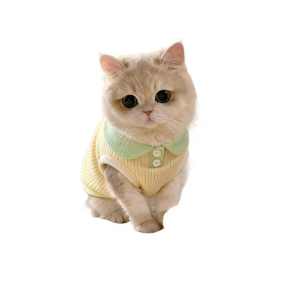 Pet Polo Shirt for Small Dogs and Cats