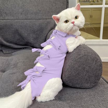 Cat Sterilization Recovery Suit Post Surgery Protective Garment