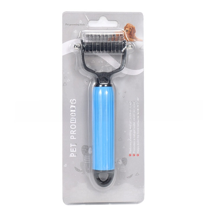 Pet Double-sided Open Knotted Comb Comb Massage Comb Cleaning Beauty Cat Comb Dog Pet Comb Pet Supplies Comb