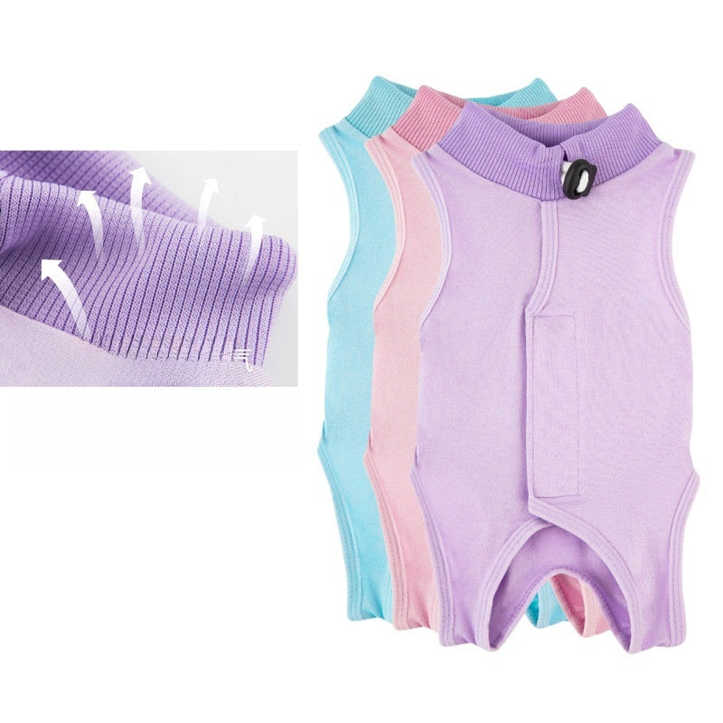 Pet Cat Recovery Suit Post Surgery Protective Clothing