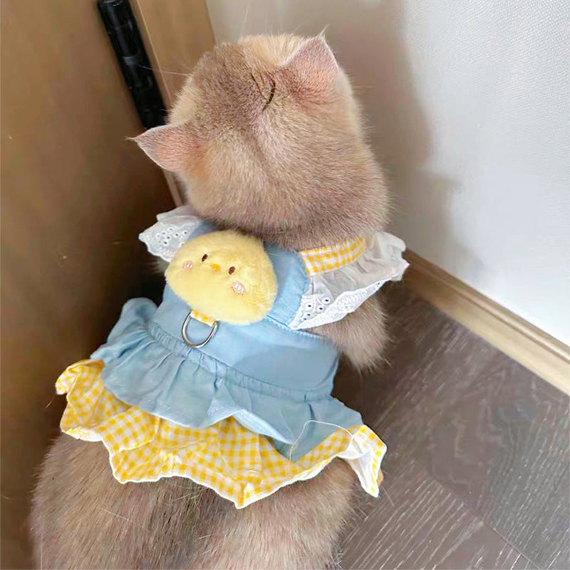 Dog Cat Princess Skirt Winter Pet Clothes