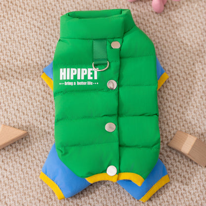 Four-legged sweater dog clothes