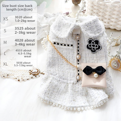 Dog clothes princess dress