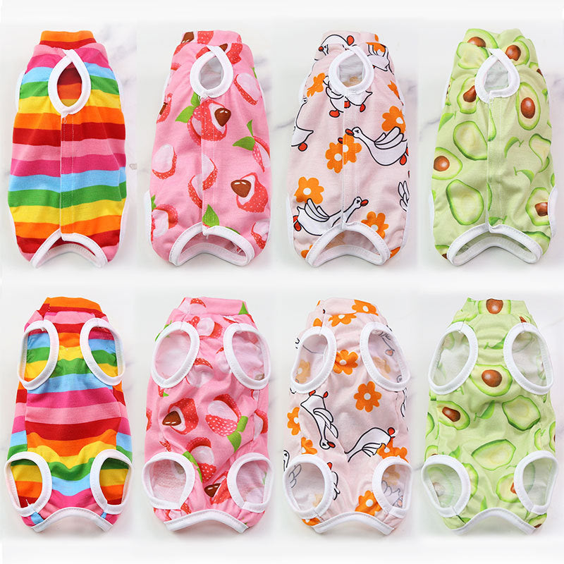 Dog Cat Postoperative Sterilization Clothes