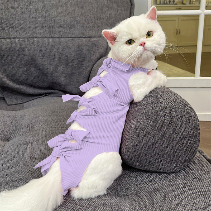 Cat Sterilization Recovery Suit Post Surgery Protective Garment