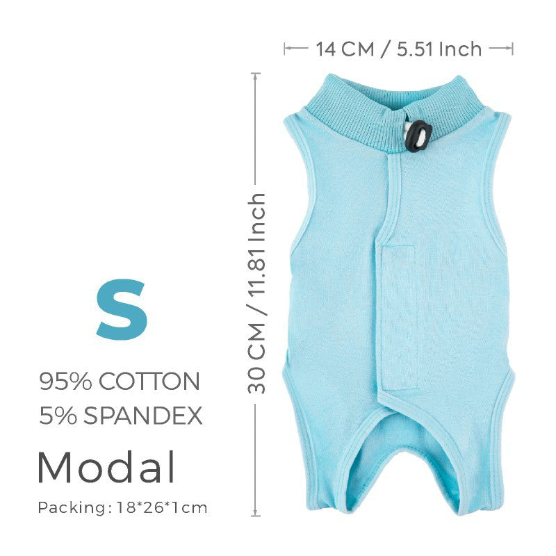 Pet Cat Recovery Suit Post Surgery Protective Clothing