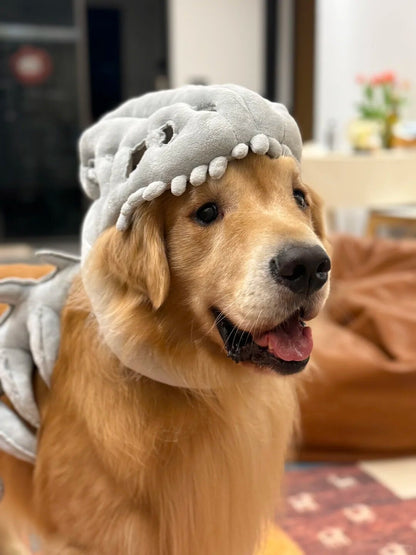 Skeleton Dinosaur Headgear Pet Cat and Dog Hat