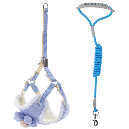 Adjustable Breathable Pet Vest Harness with Leash
