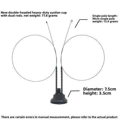 Interactive Cat Teaser Wand with Replaceable Heads