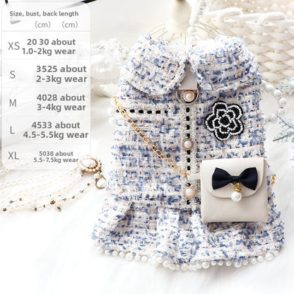 Dog clothes princess dress