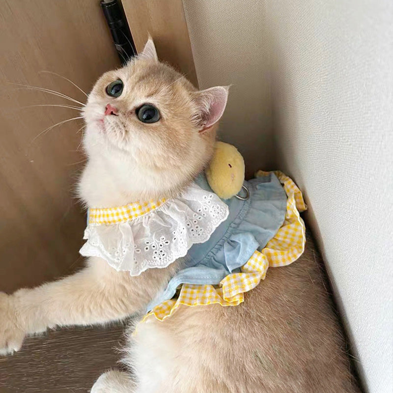 Dog Cat Princess Skirt Winter Pet Clothes