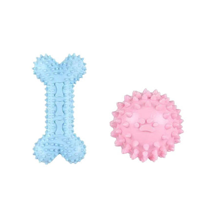Dog Chew Toy Ball Bite Resistant Pet Dental Molar Stick