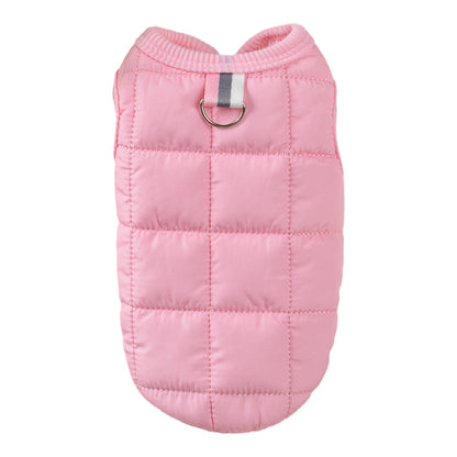Simple Pet Dog Cat Cotton Coat Winter Clothes