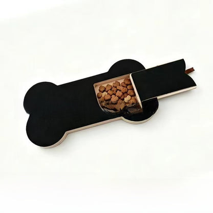 Dog Nail Scratch Board with Treat Drawer + FREE LED Nail Clipper