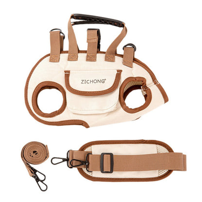 Adjustable Pet Harness Leash Set