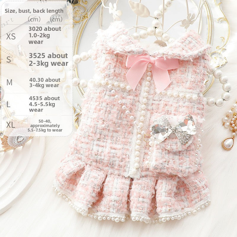 Dog clothes princess dress