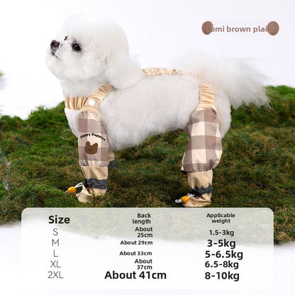 Dog Outdoor Protective Coverall