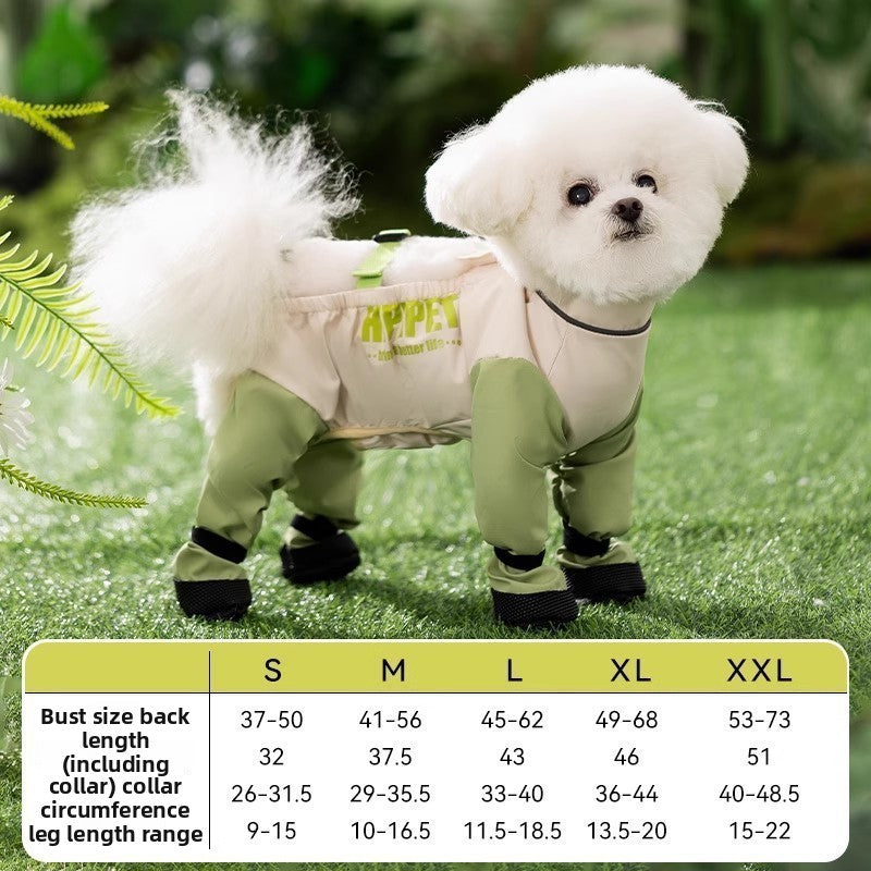 Dog Outdoor Protective Coverall