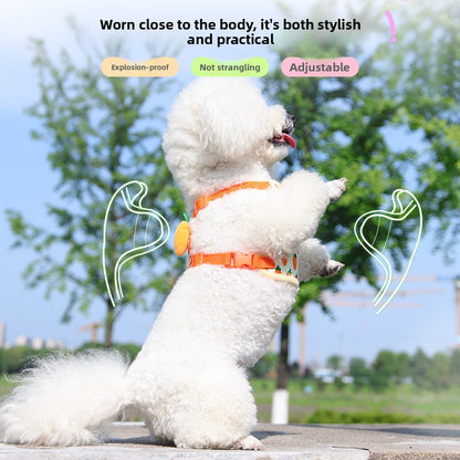 Adjustable Fruit Print Dog Harness