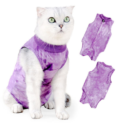 Cat Sterilization and Postpartum Recovery Vest