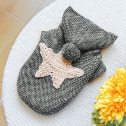 Pet Sweater for Dogs and Cats, Winter Wool Knitwear