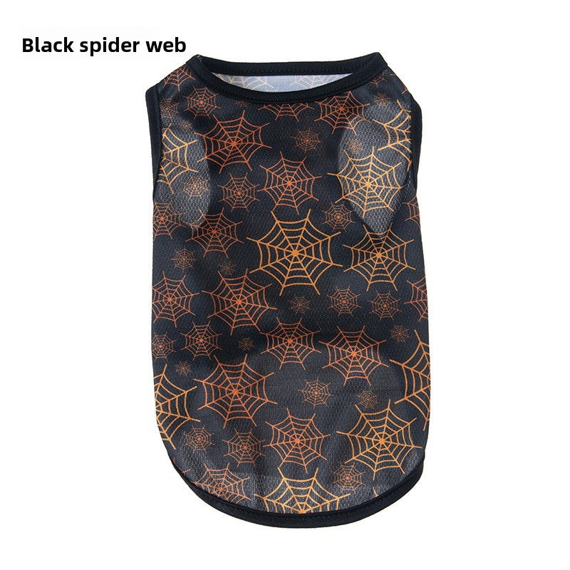 Halloween Pet Vest Pumpkin Print