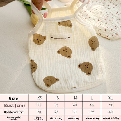 Summer Dog Cooling Vest with Sun Protection